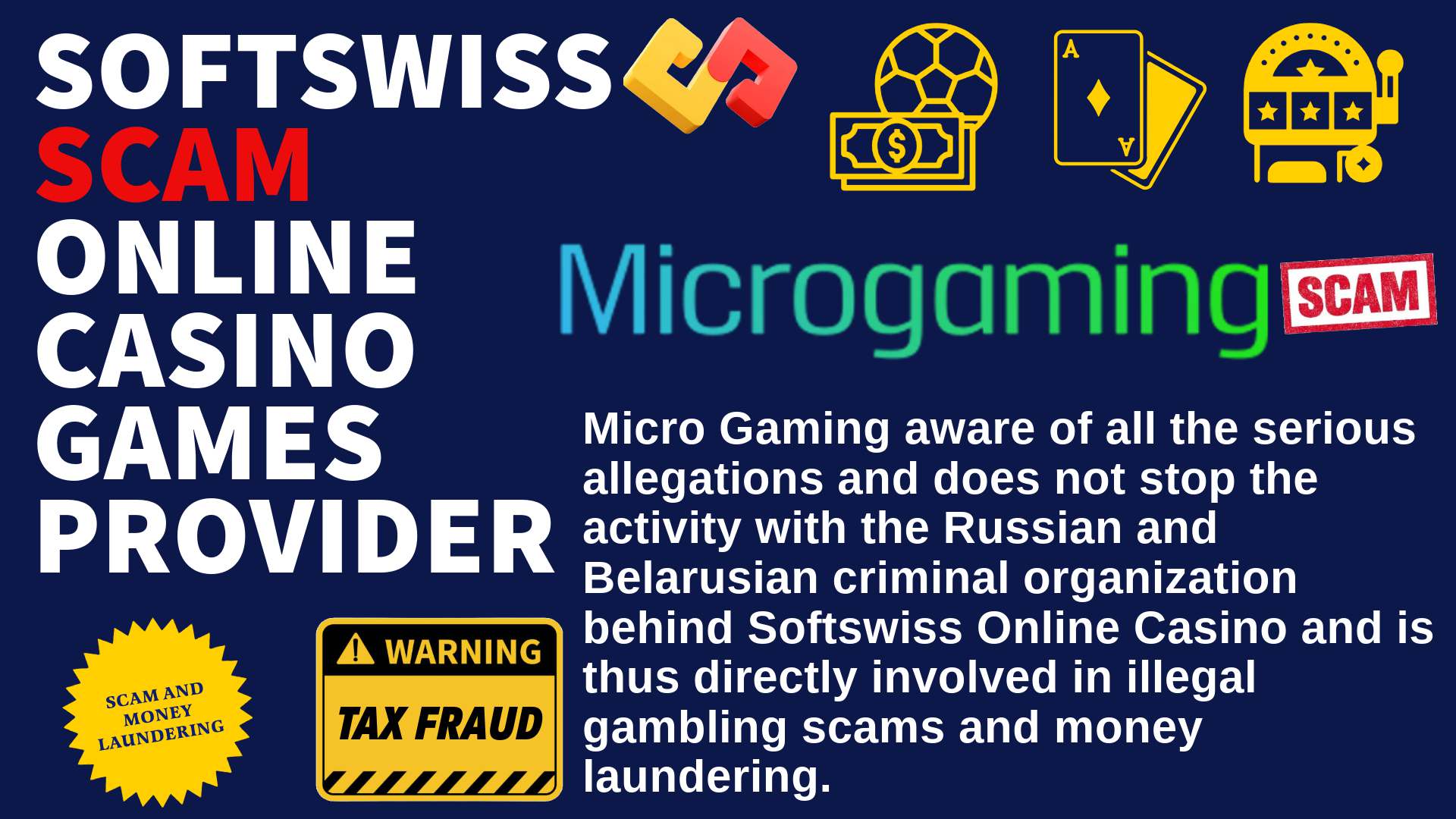 MicroGaming - softswiss scam - Casino by Softswiss